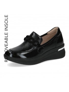 Chaussures noires compensées CAPRICE