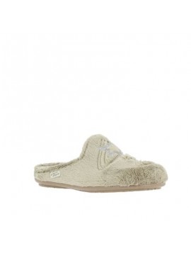 Pantoufles taupe MAISON DE L’ESPADRILLE