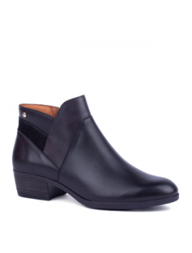 Bottines mini talon noires PIKOLINOS