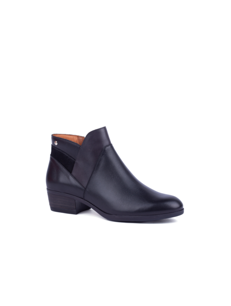 Bottines mini talon noires PIKOLINOS