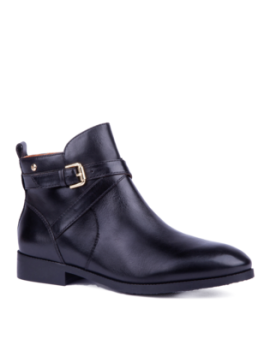 Bottines plates noires PIKOLINOS