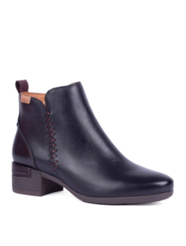 Bottines couture noires PIKOLINOS