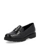 Mocassins noirs RIEKER