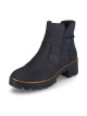 Bottines en daim noir RIEKER