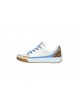 Baskets blanches et bleues ARA